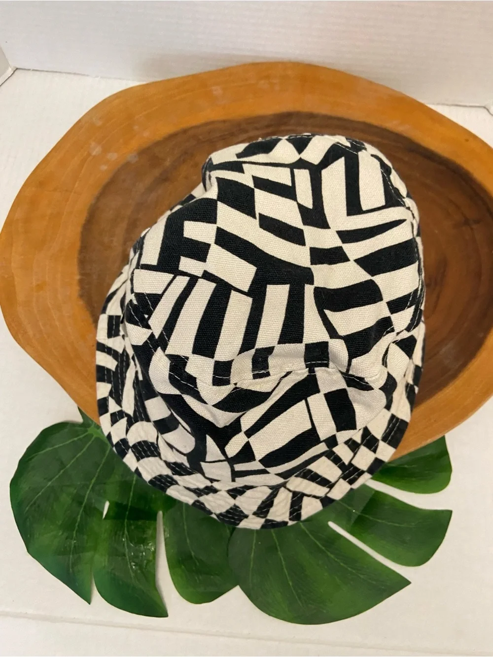 Urban Outfitters Geo Metric Bucket Fishermen’s Hat